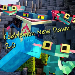 Cobblemon New Dawn 2.0 logo