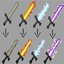 simple dragonbone swords: ice and fire logo