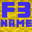 F3Name - edit your server brand in debug screen logo