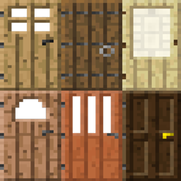Vader's Wood Plank Programmer Art Doors Pack — Vanilla Programmer Art Wooden Doors Replacement [On Hold] logo