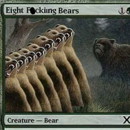 EIGHT F*CKING BEARS logo