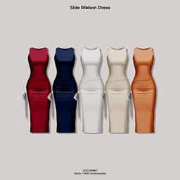 [cocomint] Side Ribbon Dress logo