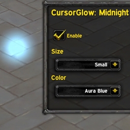 CursorGlow: Midnight logo