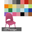The chair matches the "Thank You" wardrobe logo