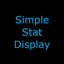 Simple Stat Display logo