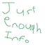 Just Enough Information logo