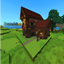 Medieval Style House #2 - Red logo