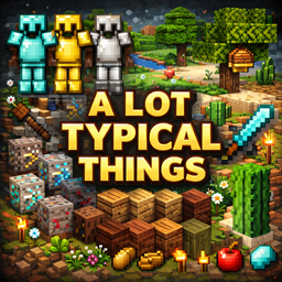 A lot typical things logo