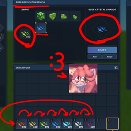 Cystal Shard Conversion/Crafting project image