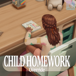Child Homework📚Override logo