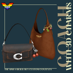 aithsims4 - COACH with 3D charms logo