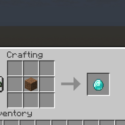 Dirt can be crafted into OP Items! logo