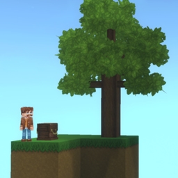 World Gen V1 Skyblock logo