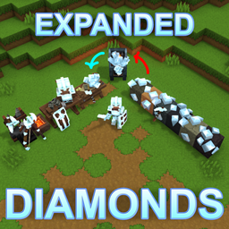 Hunta's Expanded Diamonds logo
