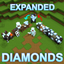 Hunta's Expanded Diamonds logo