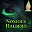 Noxious Halberd, Axe Blade of the Spider's Corrosion (OSRS Weapon) logo