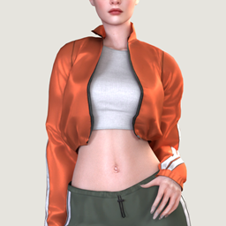 Bomber Jacket with Stripes project image