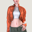 Bomber Jacket with Stripes logo