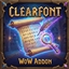 ClearFont(12.0) logo