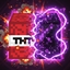 Fake obsidian Tnt logo