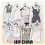 LIN-DIAN Clothes hangers decor Set logo