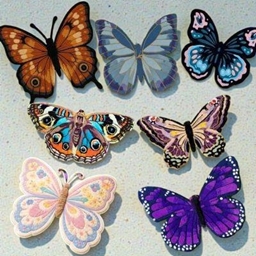 🦋 Flutter & Flourish: Butterfly Rug Pack (7-Piece Set) - The Sims 4 ...