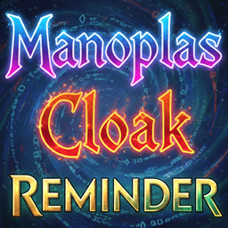Manoplas Cloak Reminder logo