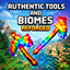 Authentic Tools & Biomes: ReForged! logo