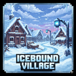 Icebound Village ❄️ logo