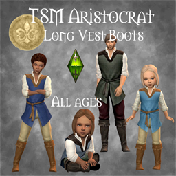 TSM Aristocrat Long Vest Boots for All Ages logo