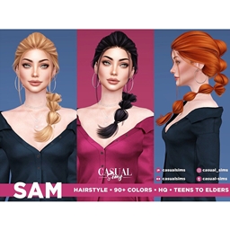 CasualSims - Sam Hairstyle project image