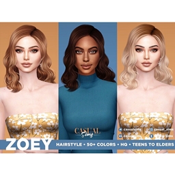 CasualSims - Zoey Hairstyle project image