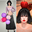 acc Apple black red -Set Balloons logo