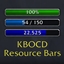KBOCD Resource Bars logo