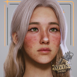 "Pretty Natural"  02  Skin with Rosacea (Females) logo