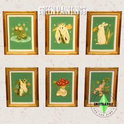 Green paintings project image