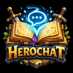 Herochat: Chat Channel & Colors  logo