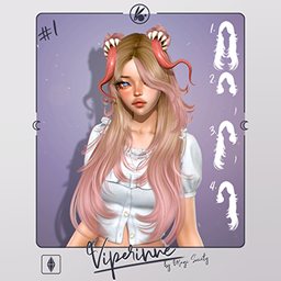 USAGI - Viperinne Hair and Accs pack (4hairs + 2 acc) logo