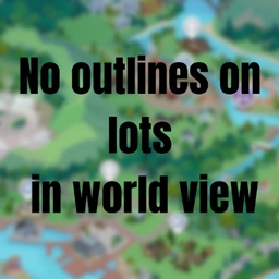 No Lot Outlines (World View) logo