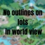 No Lot Outlines (World View) logo