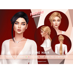 SONYASIMS - IT'S TIME HAIR logo