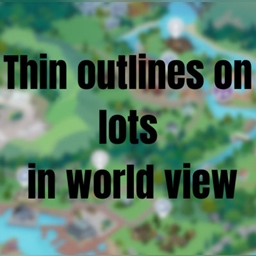 Thin Lot Outlines (World View) project image