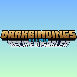 DarkBindings - Recipe Disabler
