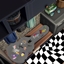 Grunge Musician's Hallway logo