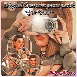 Acha Digital Camera pose pack (for One) logo