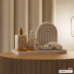 StudioBakery Wavy Makeup Tray logo