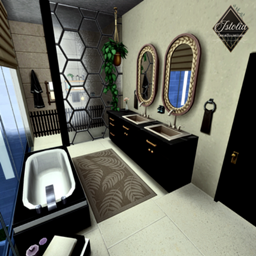 Reflet Calme bathroom