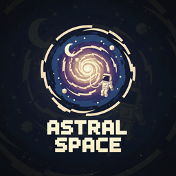 AstralSpace [AS] logo