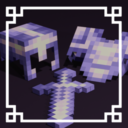 Netherite to Amethyst logo