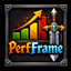 PerfFrame - FPS and Latency Panel logo